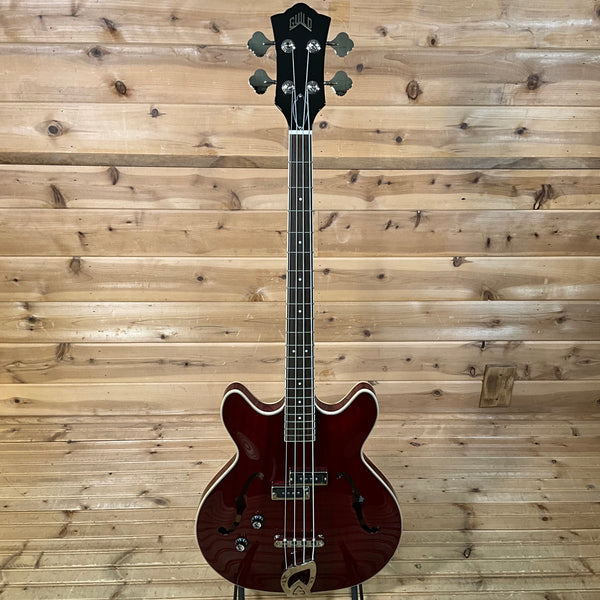 Guild Starfire I Bass Left Handed - Cherry Red