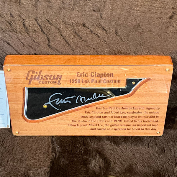 Gibson Custom 1958 Eric Clapton Les Paul Custom Electric Guitar - Ebony