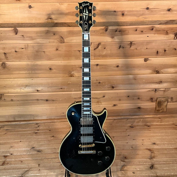 Gibson Custom 1958 Eric Clapton Les Paul Custom Electric Guitar - Ebony
