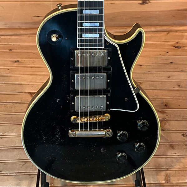Gibson Custom 1958 Eric Clapton Les Paul Custom Electric Guitar - Ebony