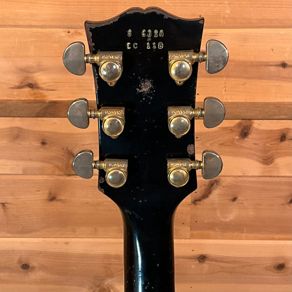 Gibson Custom 1958 Eric Clapton Les Paul Custom Electric Guitar - Ebony