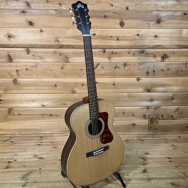 Guild OM-250E Limited Archback Acoustic Guitar - Natural