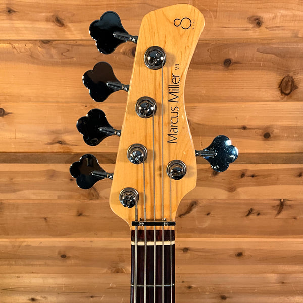 Sire Marcus Miller V3 5-String Electric Bass Guitar USED - Tobacco Sunburst