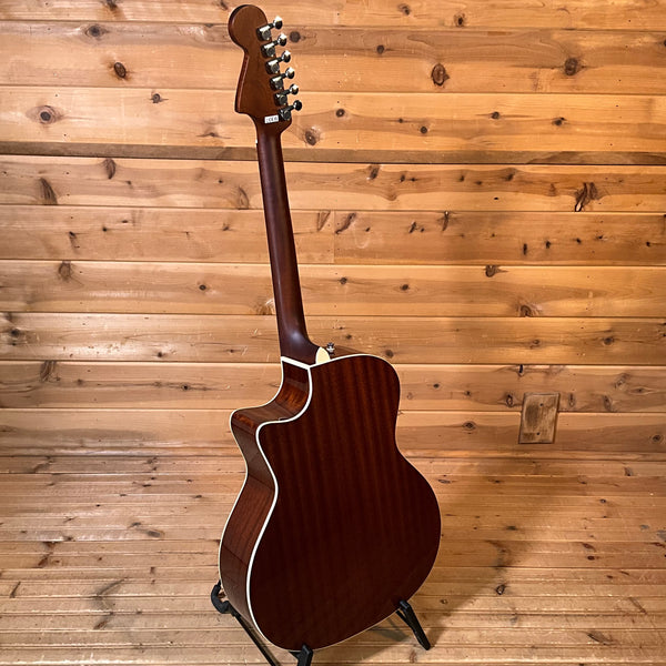 Fender California Deluxe Newporter CE Acoustic Guitar - Sienna Sunburst