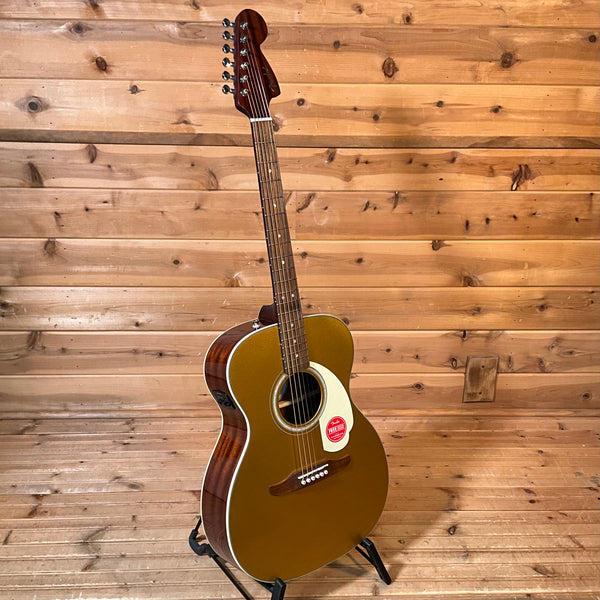 Fender California Deluxe Monterey E Acoustic Guitar - Aztec Gold