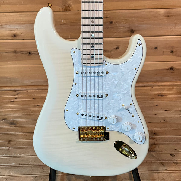 Fender Richie Kotzen Stratocaster Electric Guitar - Transparent White Burst