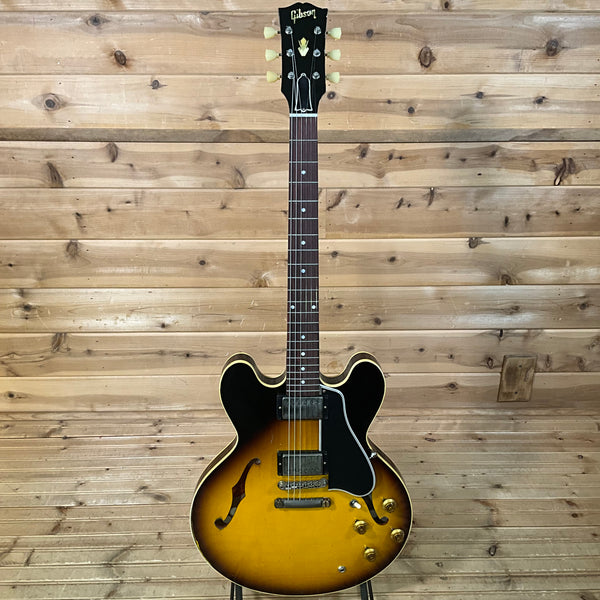 Gibson Custom 1958 ES-335 Reissue Murphy Lab Heavy Aged Electric Guitar - Tobacco Burst