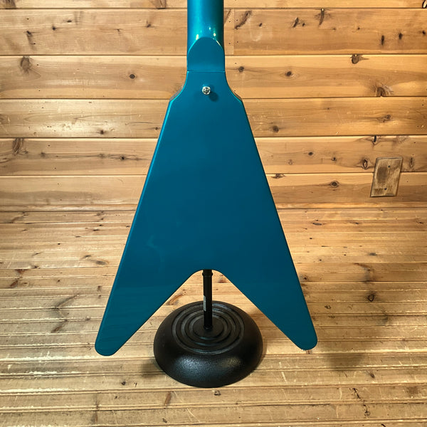 Gibson Custom Limited Edition 1969 Flying V Reissue Electric Guitar - Gloss Aqua Mist