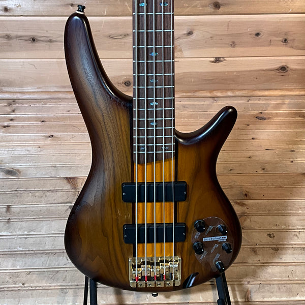 Ibanez SR755 5-String Electric Bass Guitar USED- Natural