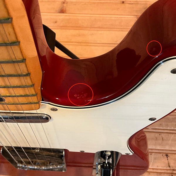 Fender 1980-1981 Standard Telecaster Electric Guitar USED - Red