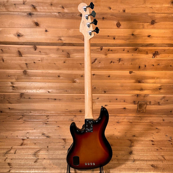 Fender American Deluxe Jazz Electric Bass Guitar USED - 3-Color Sunburst