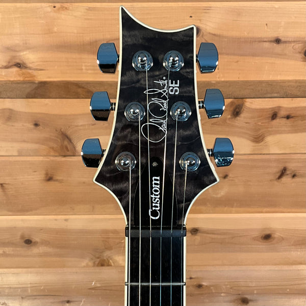 PRS 2021 SE Custom 24 Quilt Electric Guitar USED - Gray Black