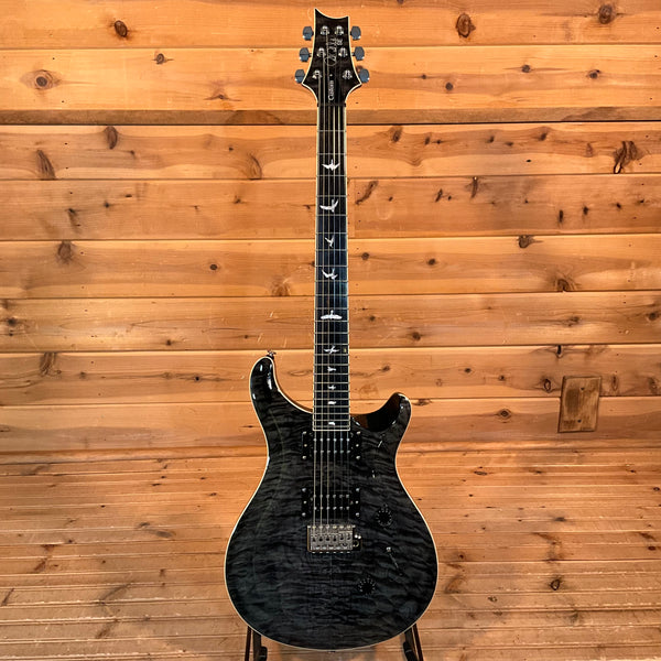 PRS 2021 SE Custom 24 Quilt Electric Guitar USED - Gray Black