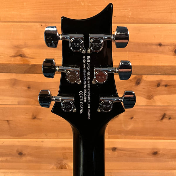 PRS 2021 SE Custom 24 Quilt Electric Guitar USED - Gray Black