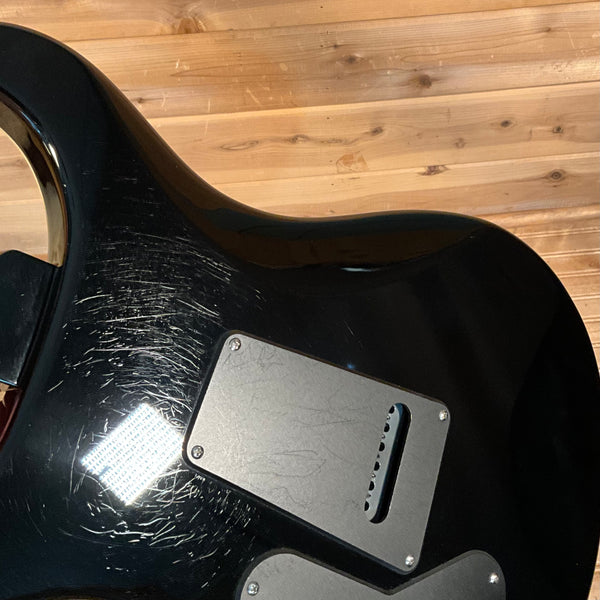 PRS 2021 SE Custom 24 Quilt Electric Guitar USED - Gray Black