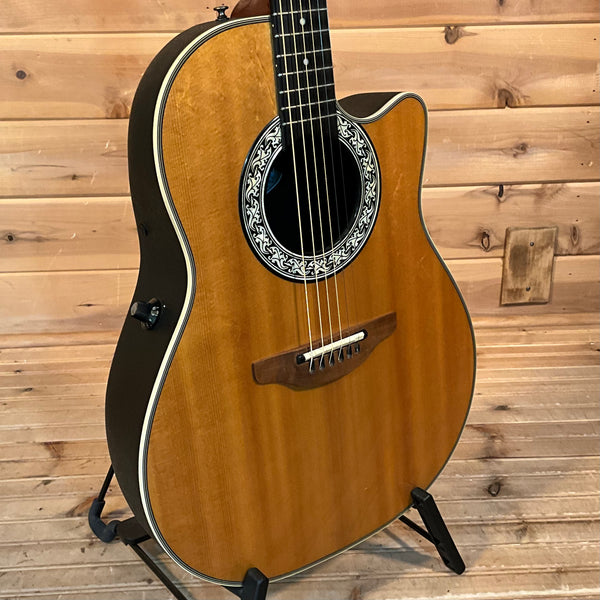 Ovation 1982-1984 Balladeer 1661 Acoustic Guitar USED - Natural