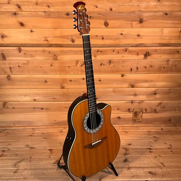 Ovation 1982-1984 Balladeer 1661 Acoustic Guitar USED - Natural