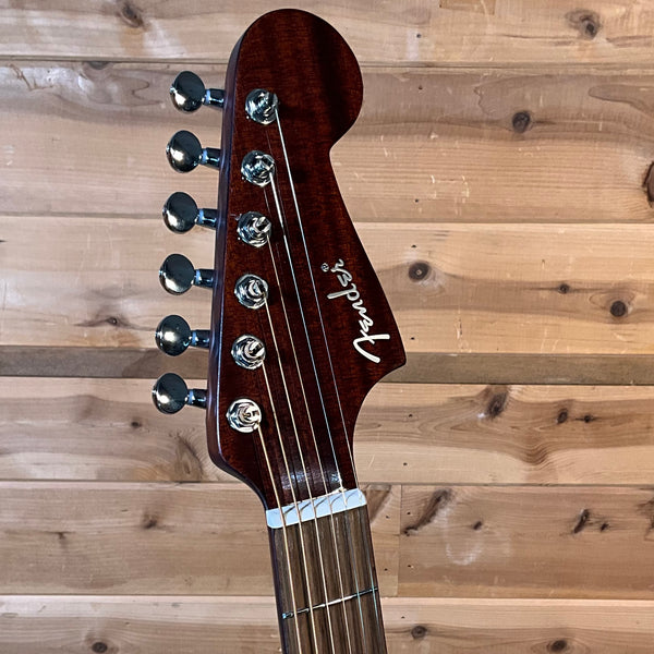 Fender California Deluxe Redondo CE Acoustic Guitar - Honey Sunburst