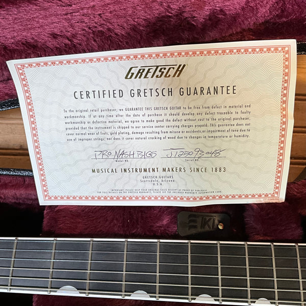 Gretsch Nashville Hollow Body with String-Thru Electric Guitar - Orange Stain
