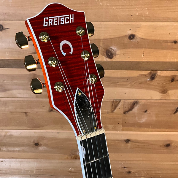 Gretsch Nashville Hollow Body with String-Thru Electric Guitar - Orange Stain