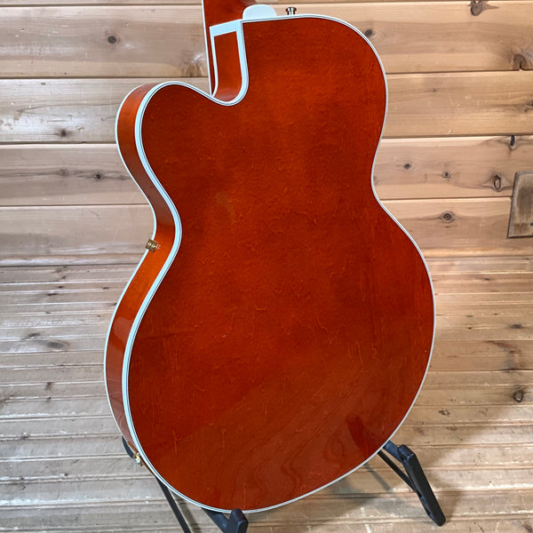 Gretsch Nashville Hollow Body with String-Thru Electric Guitar - Orange Stain
