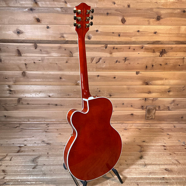 Gretsch Nashville Hollow Body with String-Thru Electric Guitar - Orange Stain