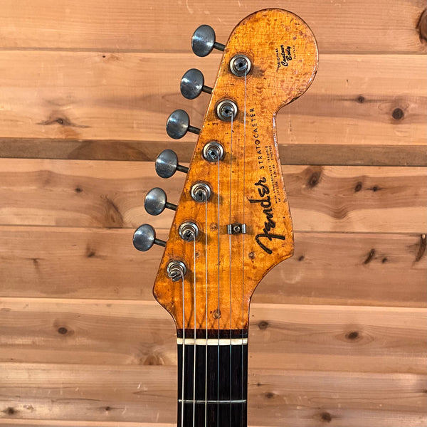 Fender 1963 Stratocaster Electric Guitar USED - Olympic White