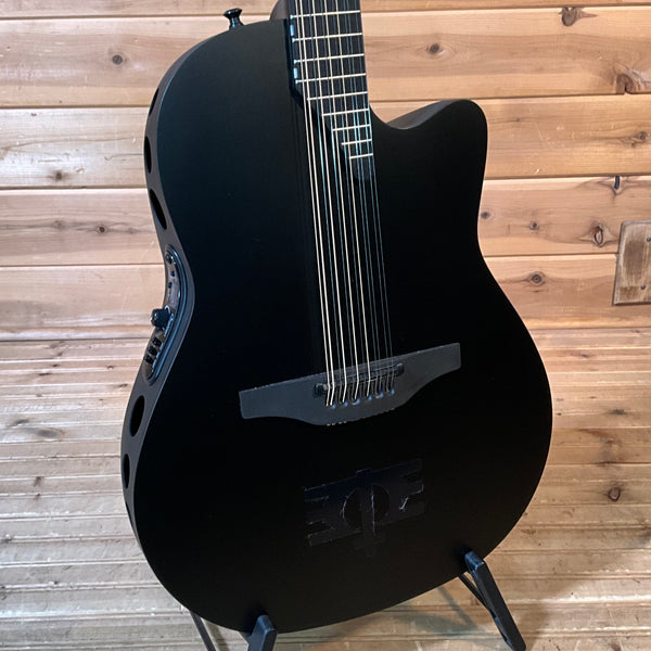 Ovation Adamas 1598-MEIII Melissa Etheridge Signature 12-String Acoustic Guitar - Black