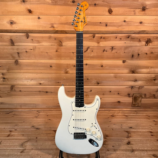 Fender 1963 Stratocaster Electric Guitar USED - Olympic White