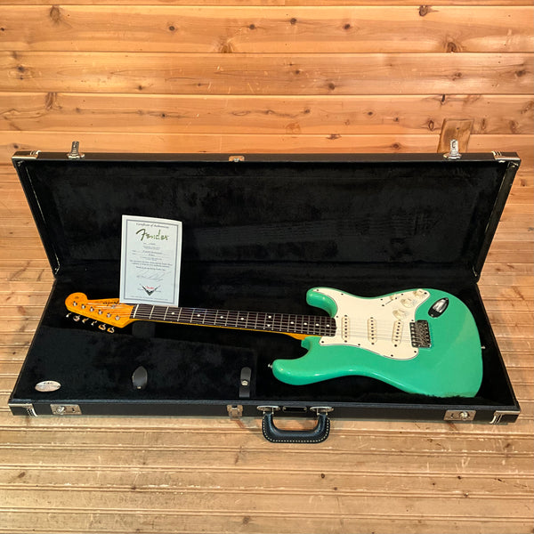 Fender Custom Shop 2003 Masterbuilt Dennis Galuszka Stratocaster Relic Electric Guitar USED - Seafoam Green