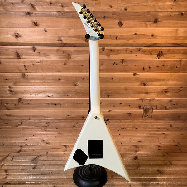 Jackson Legend Series Limited Edition Signature Randy Rhoads CD1 Electric Guitar - Vintage White with Black Pin Stripes