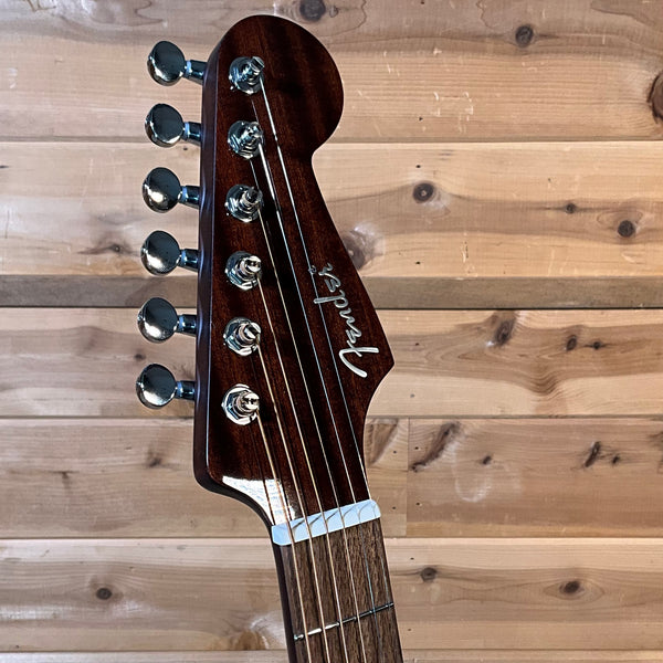 Fender California Deluxe Redondo Jr. E Acoustic Guitar - Honey Sunburst