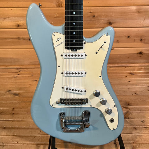 Vox 1966-1967 Tempest XII Electric Guitar USED - Daphne Blue