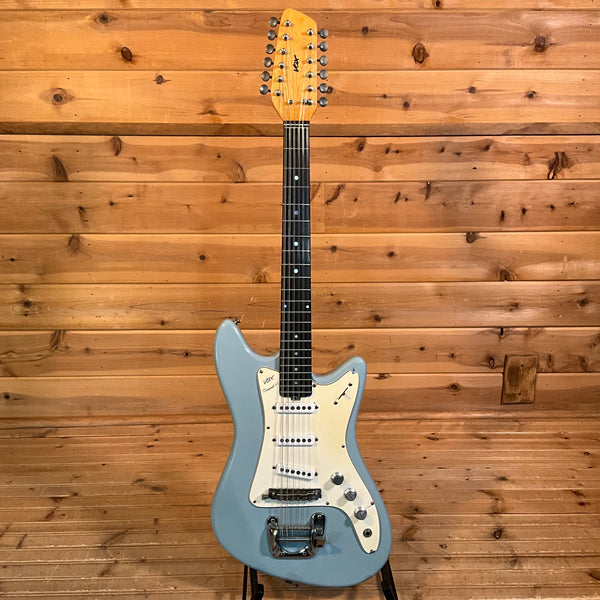 Vox 1966-1967 Tempest XII Electric Guitar USED - Daphne Blue