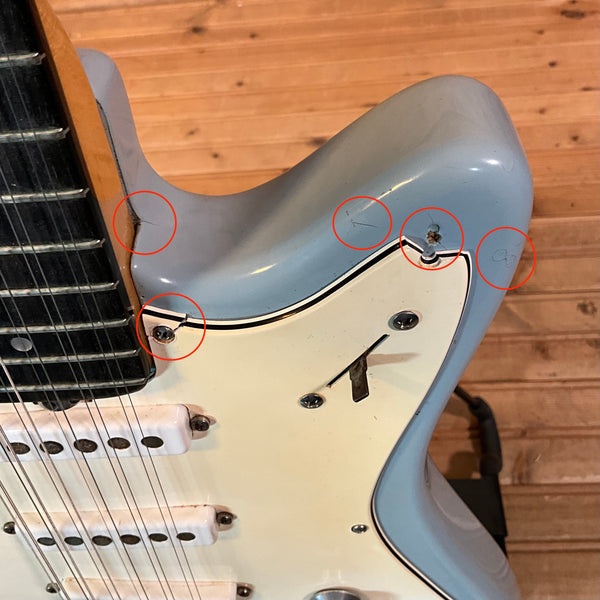 Vox 1966-1967 Tempest XII Electric Guitar USED - Daphne Blue