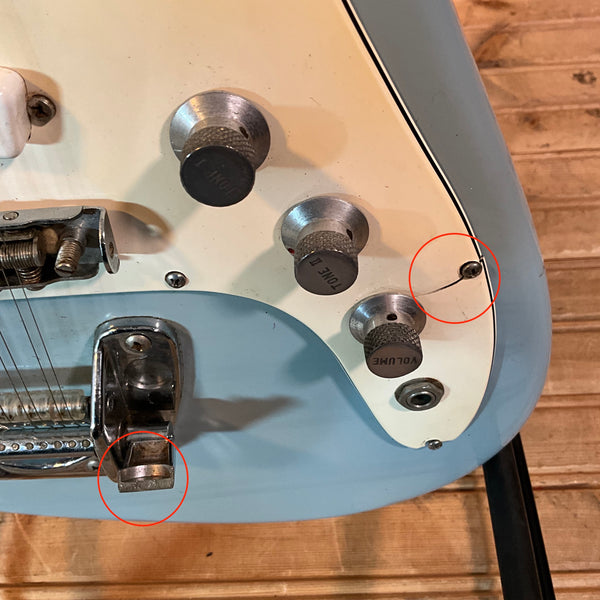 Vox 1966-1967 Tempest XII Electric Guitar USED - Daphne Blue