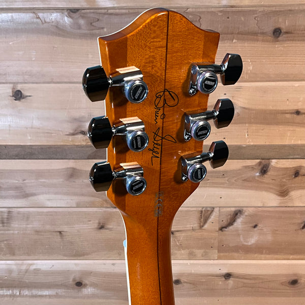 Gretsch G6120T-BSSMK Brian Setzer Signature Nashville Hollow Body 59' Electric Guitar - Smoke Orange
