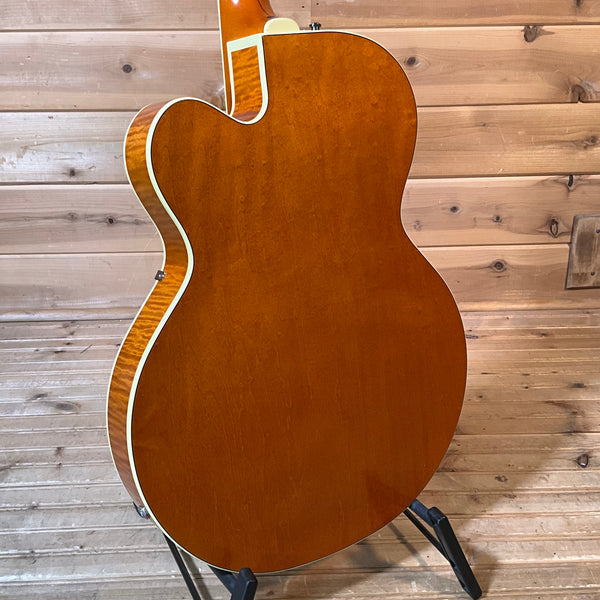 Gretsch G6120T-BSSMK Brian Setzer Signature Nashville Hollow Body 59' Electric Guitar - Smoke Orange