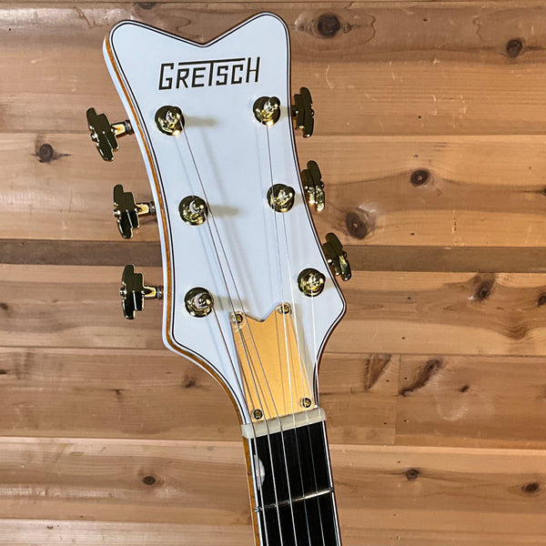 Gretsch Synchromatic Falcon Hollow Body Single-Cut Electric Guitar - Snowcrest White