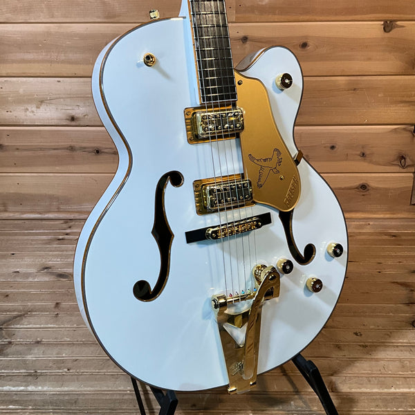 Gretsch Synchromatic Falcon Hollow Body Single-Cut Electric Guitar - Snowcrest White