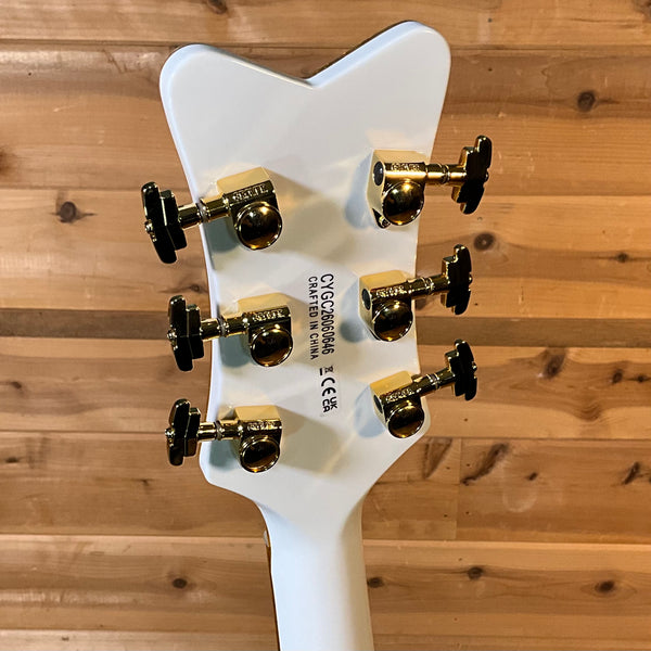 Gretsch Synchromatic Falcon Hollow Body Single-Cut Electric Guitar - Snowcrest White