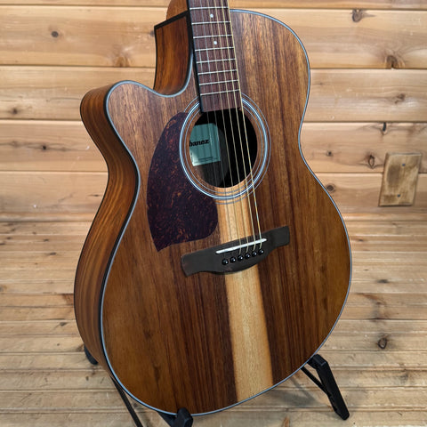 Ibanez PC50WSLCE Left Handed Acoustic Guitar - Open Pore Brown