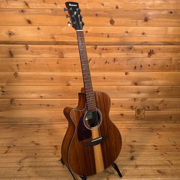 Ibanez PC50WSLCE Left Handed Acoustic Guitar - Open Pore Brown