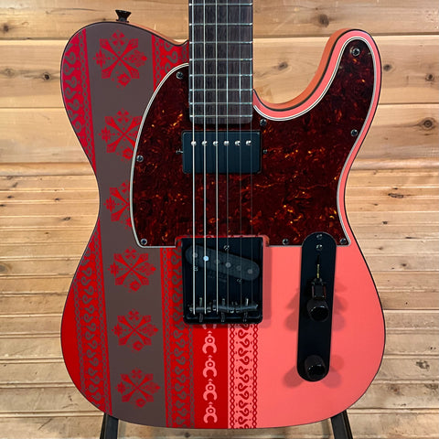 Fender Monster Hunter Rathalos Telecaster Electric Guitar - Rathalos Red