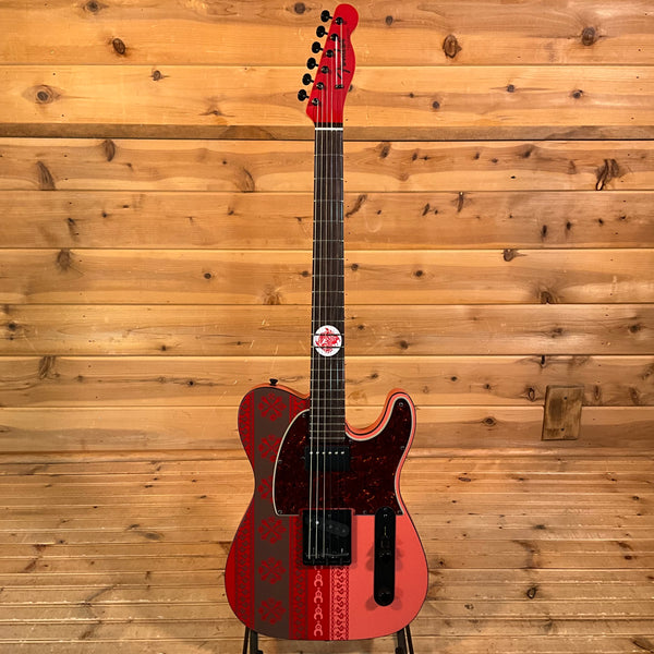 Fender Monster Hunter Rathalos Telecaster Electric Guitar - Rathalos Red