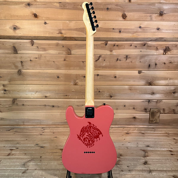 Fender Monster Hunter Rathalos Telecaster Electric Guitar - Rathalos Red