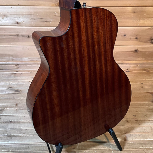 Fender California Deluxe Kingman CE Acoustic Bass Guitar - Honey Sunburst