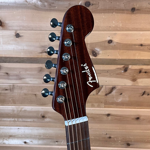 Fender California Deluxe Redondo CE Acoustic Guitar - Black