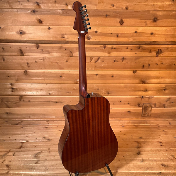 Fender California Deluxe Redondo CE Acoustic Guitar - Black