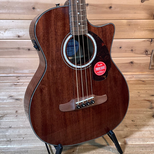 Fender California Deluxe Kingman CE Acoustic Bass Guitar - Natural